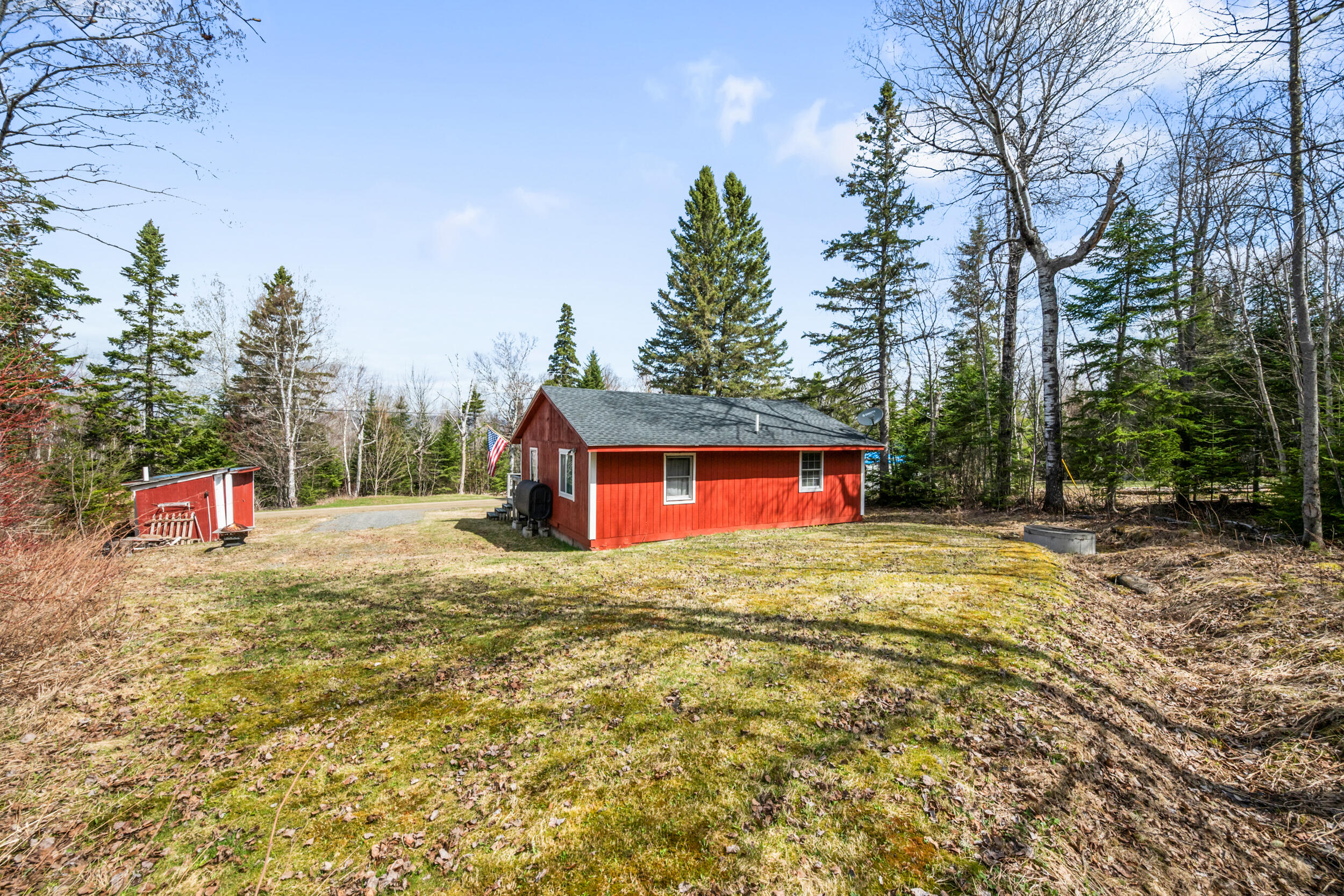 150 Birds Eye Road Rangeley, ME 04970 - Photo 18 of 21 Back Yard
