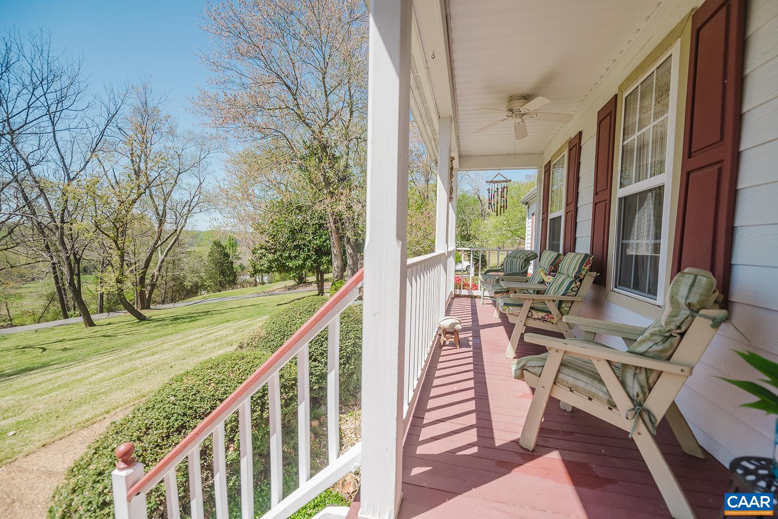 1642 Polo Grounds Road Charlottesville, VA 22911 - Photo 19 of 44 a view of outdoor space with deck and furniture