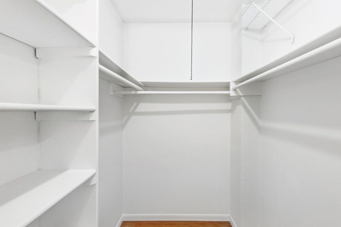 6210 Shadow Valley Drive, Unit A Austin, TX 78731 - Photo 20 of 29 Spacious closet with light wood-style flooring