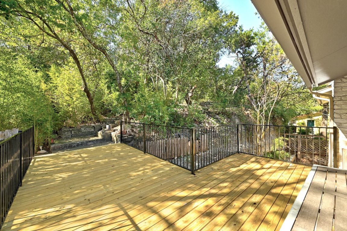 6210 Shadow Valley Drive, Unit A Austin, TX 78731 - Photo 26 of 29 New deck off back door