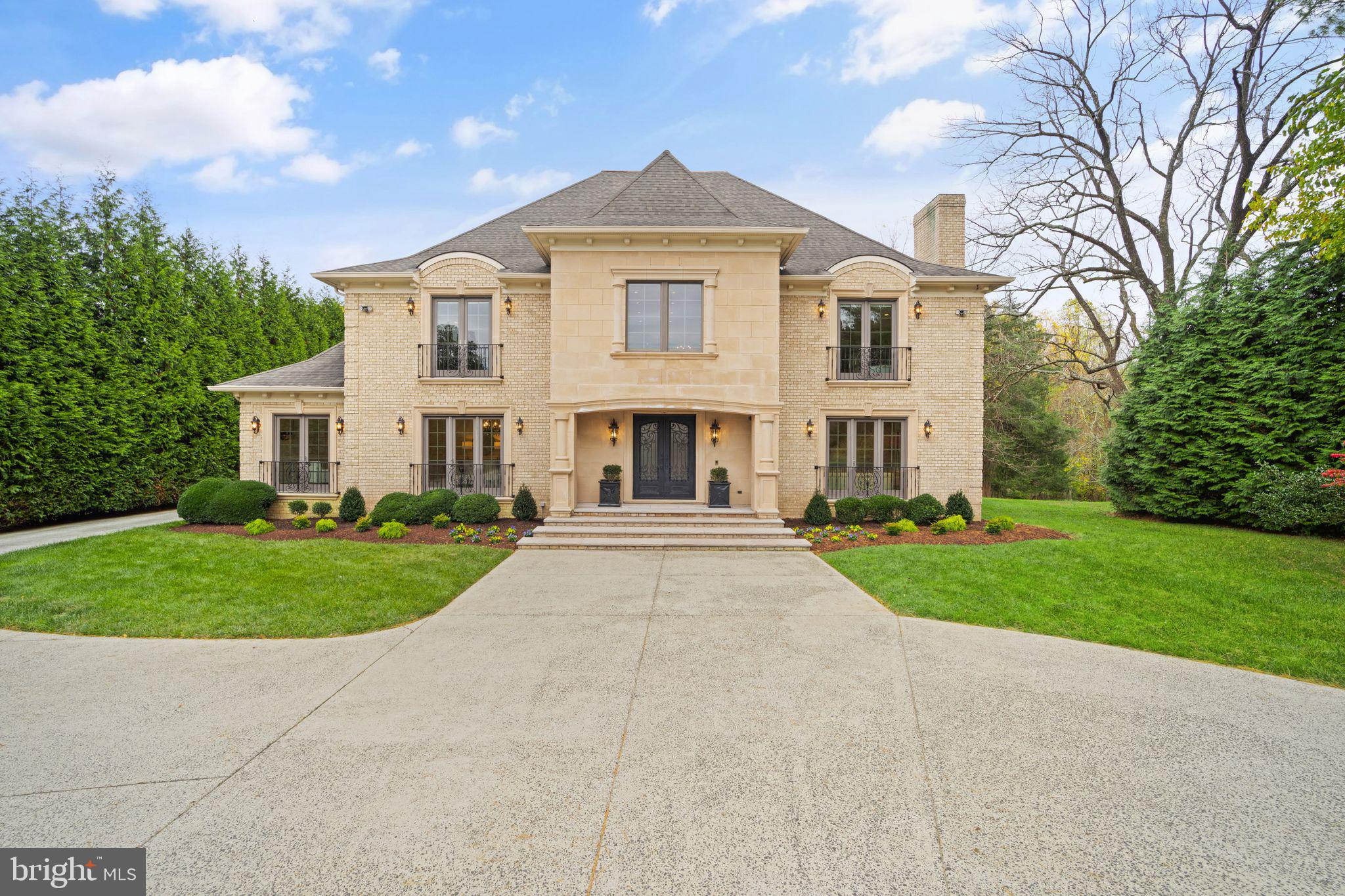 Breathtaking facade w/ mature landscaping