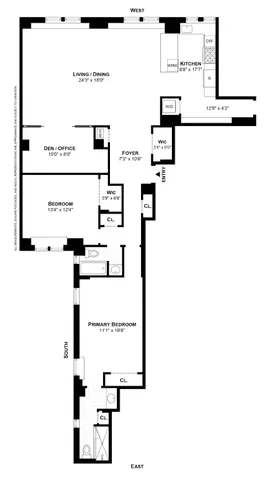 $2,475,000 | 220 West 93rd Street, Unit 7D | Upper West Side