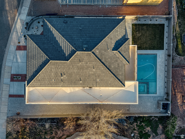 226 East 1100 North Hurricane, UT 84737 - Photo 10 of 49 Aerial view of a pool