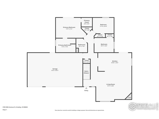 a picture of a floor plan