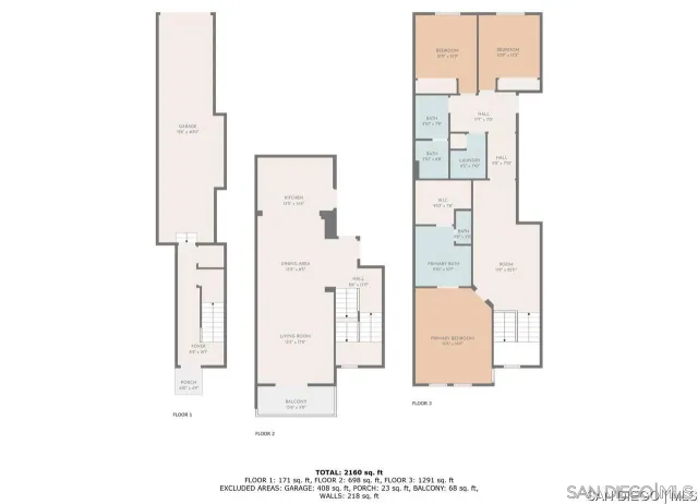 a picture of a floor plan