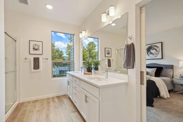 a view of a garage room