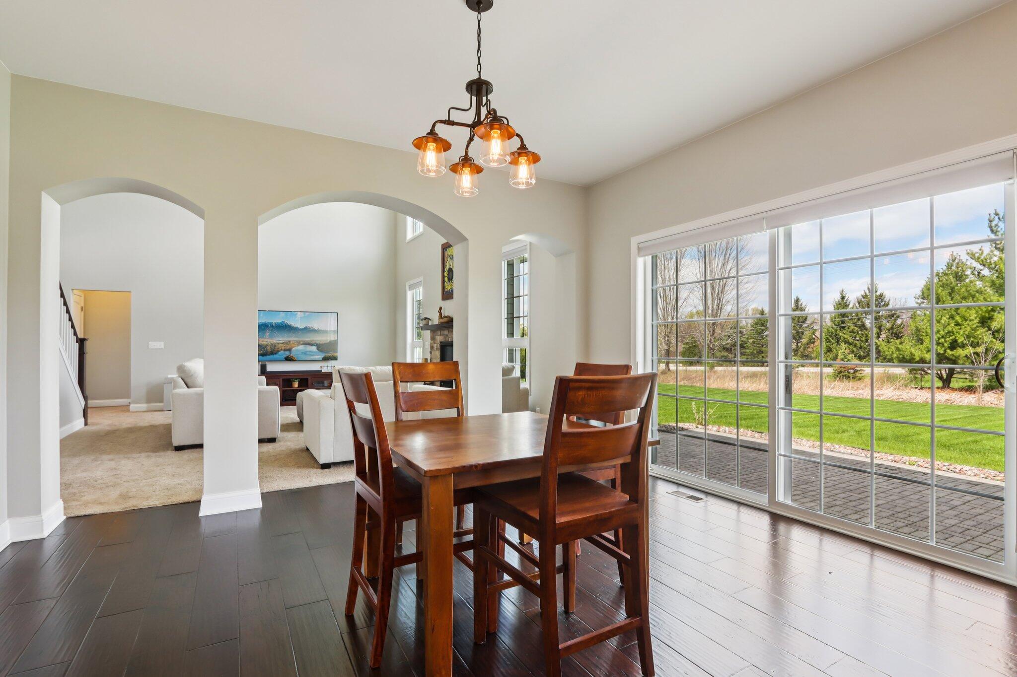 6408 Blue River Way Caledonia, WI 53402 - Photo 9 of 49 Dining area to patio