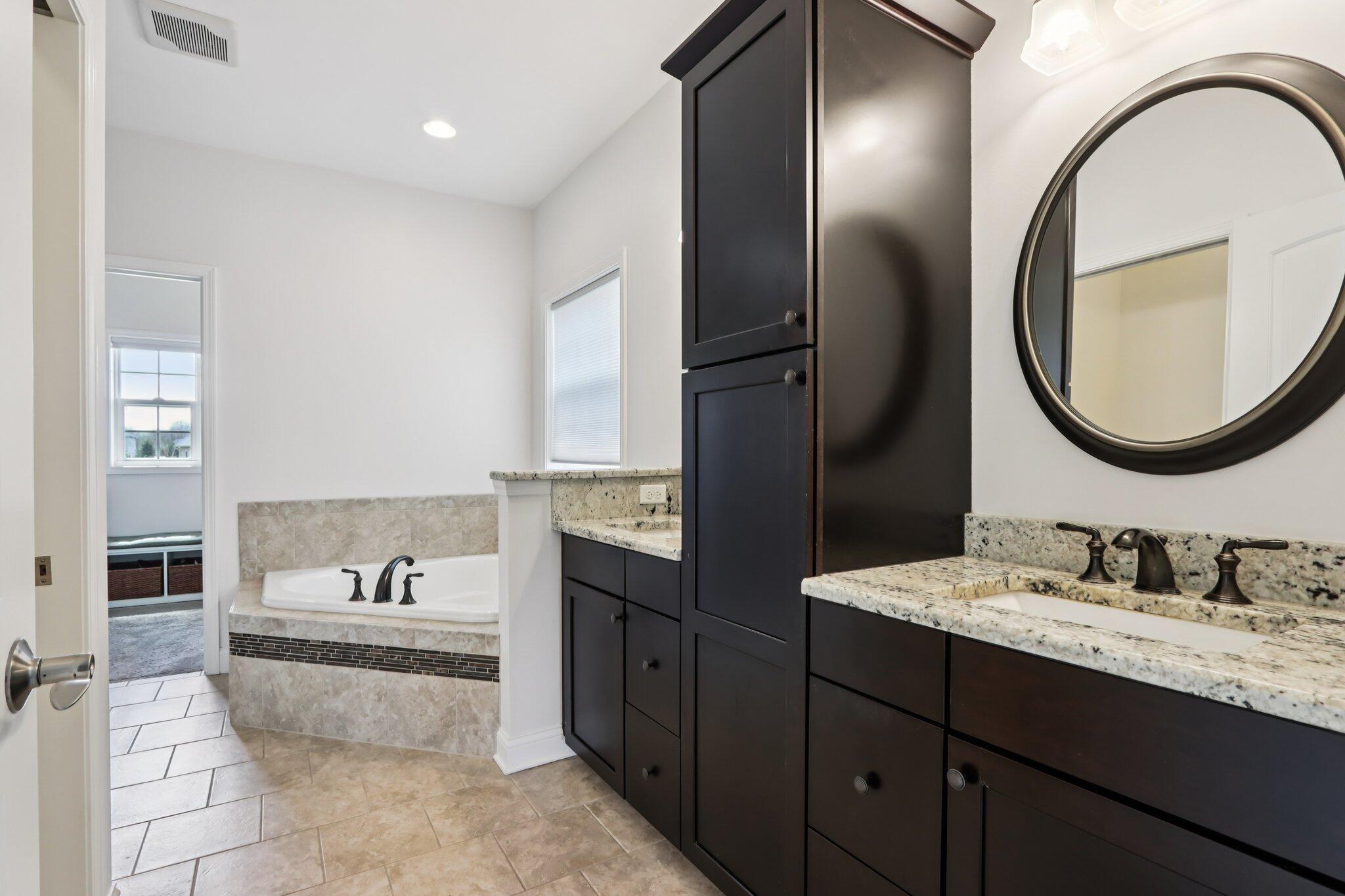 6408 Blue River Way Caledonia, WI 53402 - Photo 16 of 49 Ensuite with double sinks