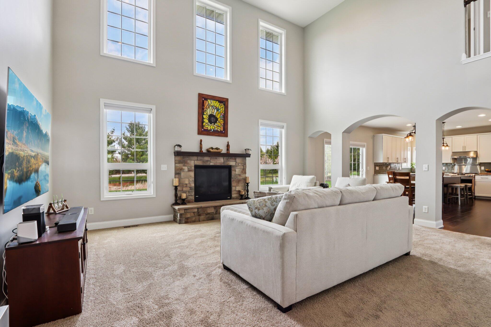 6408 Blue River Way Caledonia, WI 53402 - Photo 6 of 49 Great room from entry view