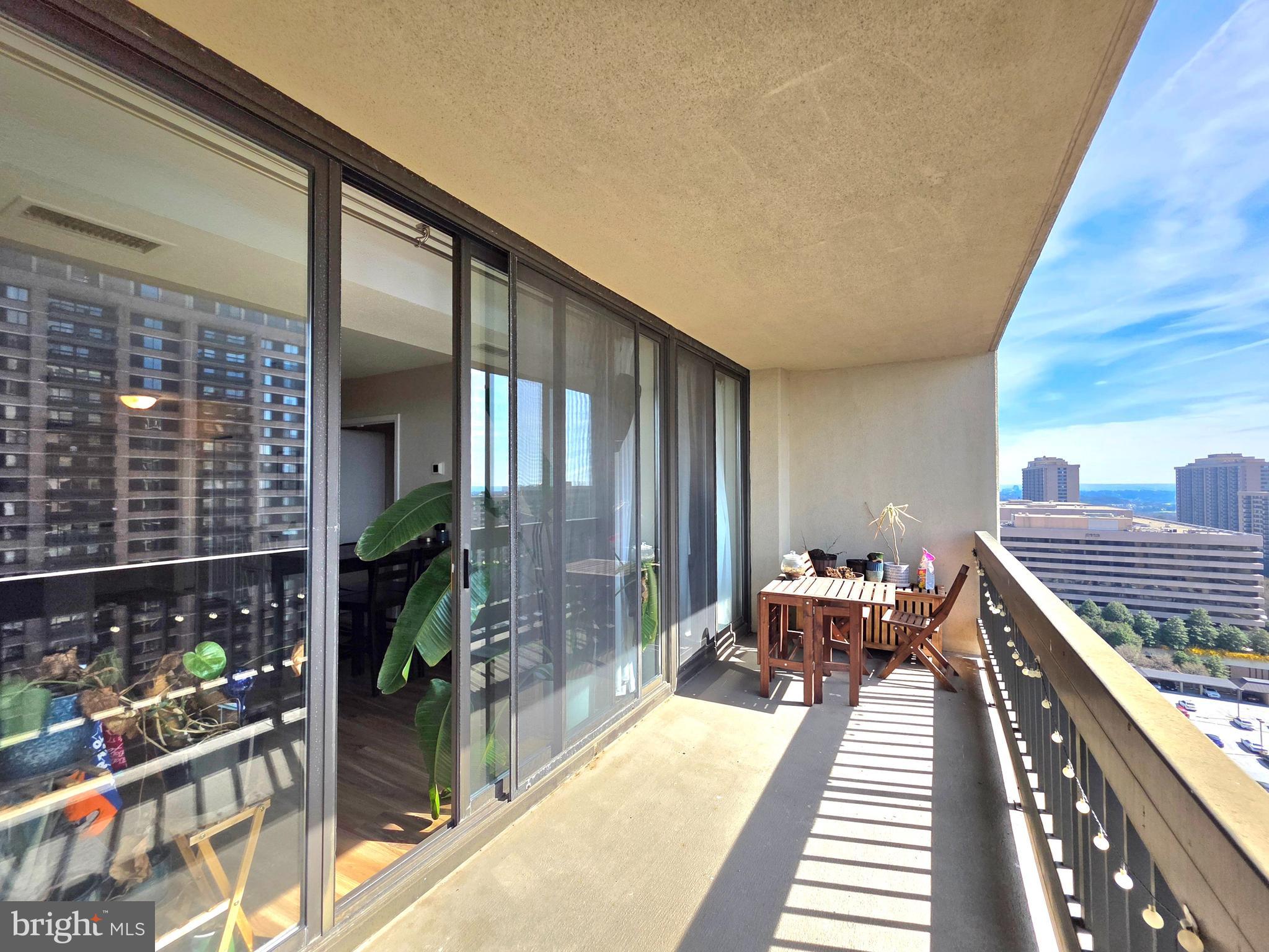 5505 Seminary Road, Unit 1817N Falls Church, VA 22041 - Photo 10 of 33 Balcony