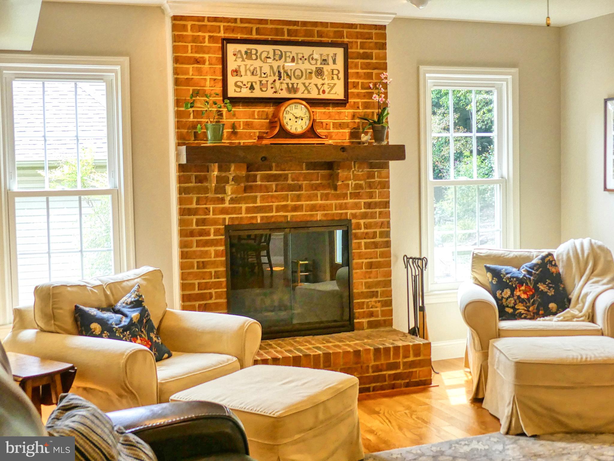 7808 Huntsman Boulevard Springfield, VA 22153 - Photo 24 of 53 Wood burning fireplace