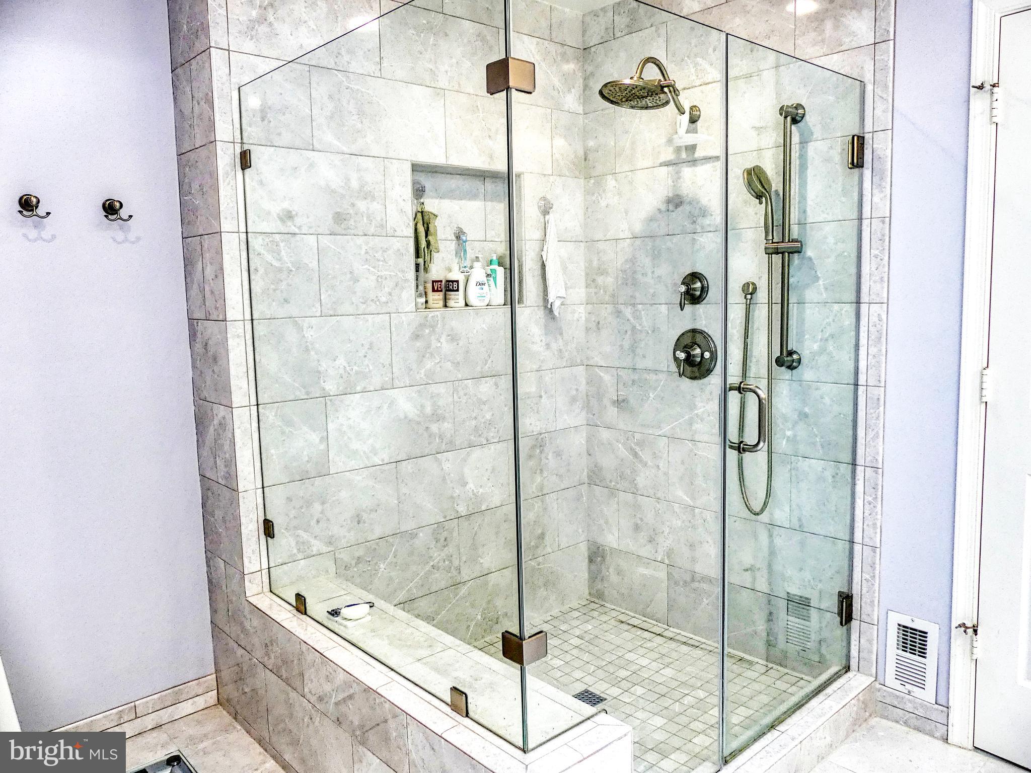 7808 Huntsman Boulevard Springfield, VA 22153 - Photo 36 of 53 Oversized Spa Shower
