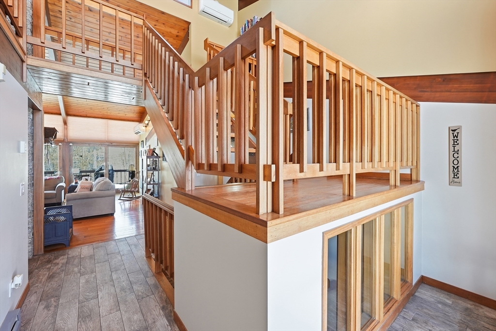 1023 North Woodstock Road Southbridge, MA 01550 - Photo 9 of 41 a view of entryway and hall with wooden floor