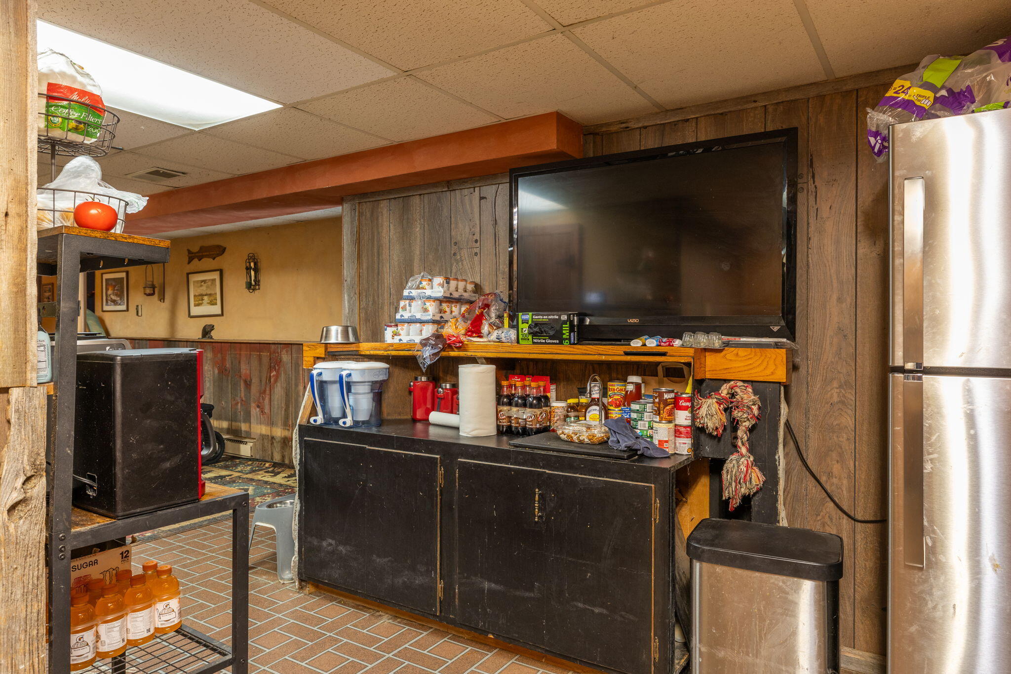 E590 Mundsack Road Genoa, WI 54632 - Photo 16 of 30 Lower level kitchenette area