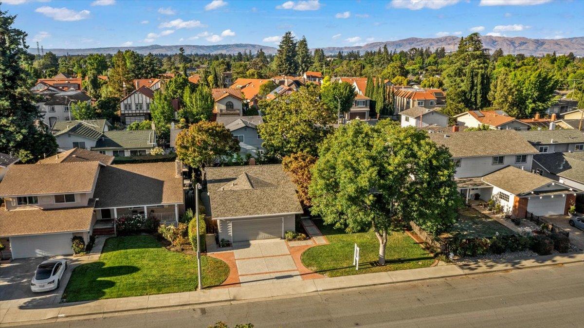 877 West Knickerbocker Drive Sunnyvale, CA 94087 - Photo 3 of 51 an aerial view of multiple house