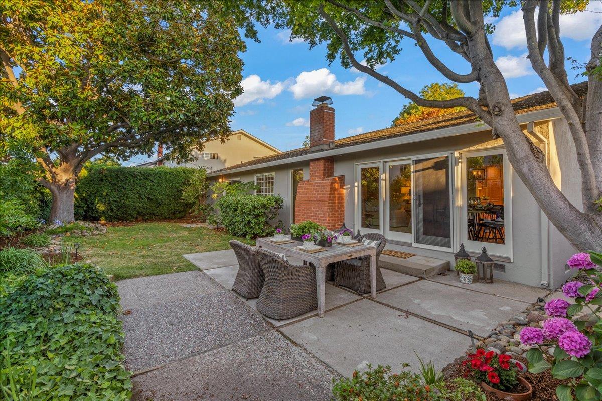 877 West Knickerbocker Drive Sunnyvale, CA 94087 - Photo 40 of 51 a view of a house with backyard and sitting area