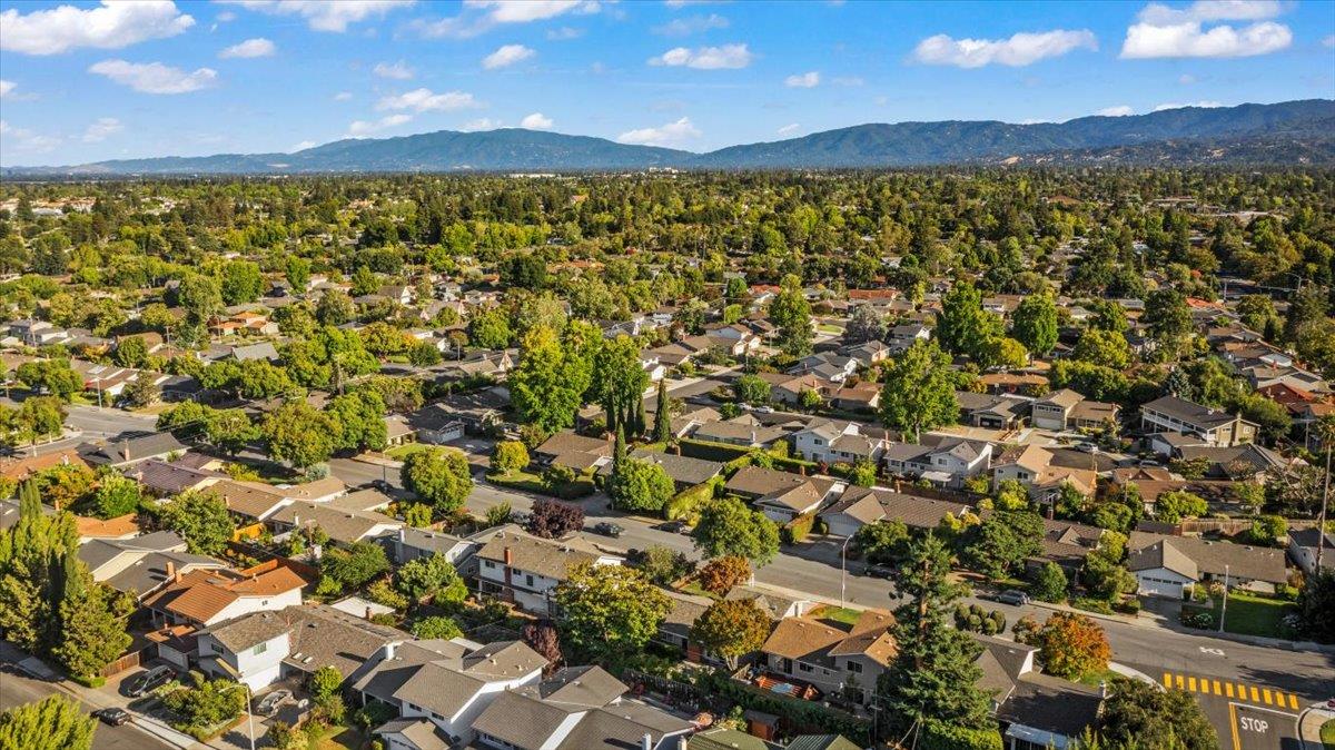 877 West Knickerbocker Drive Sunnyvale, CA 94087 - Photo 44 of 51 a view of an outdoor space and a mountain view