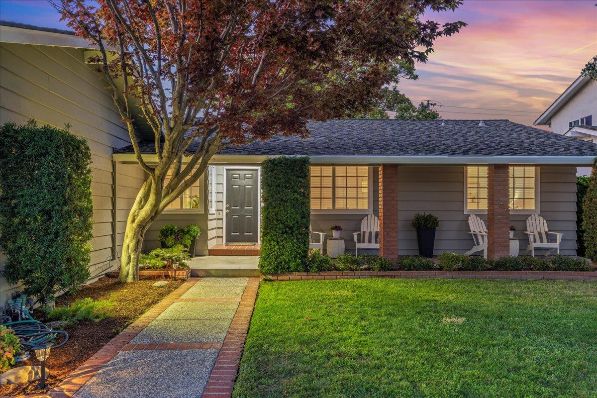 877 West Knickerbocker Drive Sunnyvale, CA 94087 - Photo 6 of 51 a house view with a garden space
