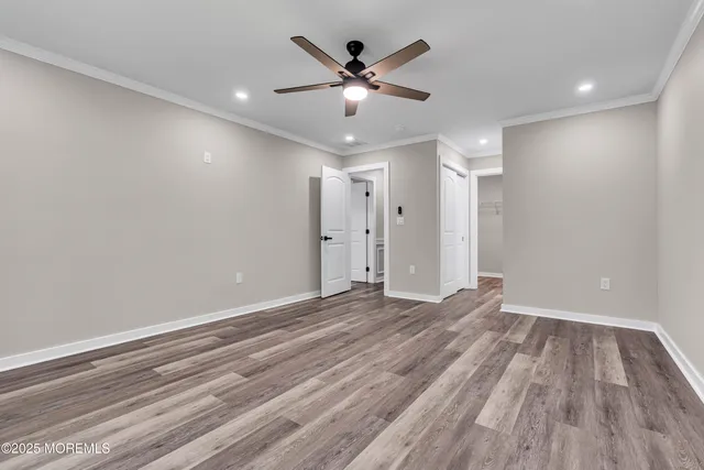 a view of a grassy field