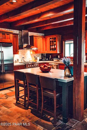 a view of outdoor space with seating area