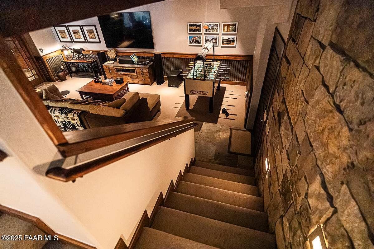 2505 East Old Miner Road Prescott, AZ 86303 - Photo 51 of 114 Stairs to Media Room