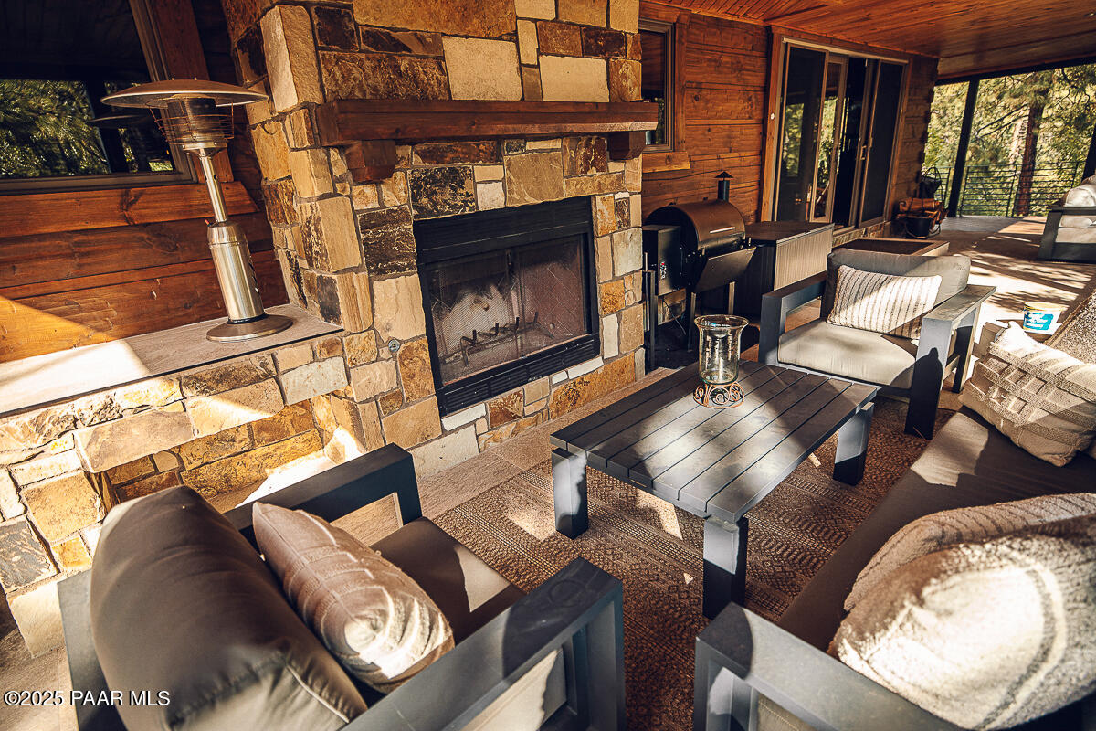 2505 East Old Miner Road Prescott, AZ 86303 - Photo 90 of 114 Outdoor Fireplace