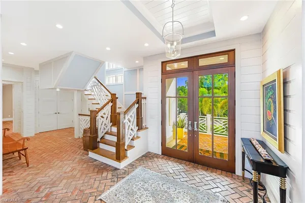 a view of an entryway