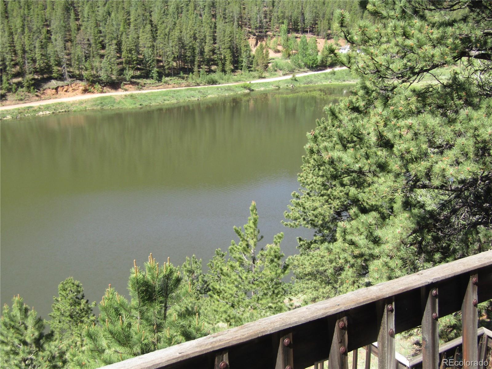 676 Gross Road Bailey, CO 80421 - Photo 2 of 18 a view of lake from a window