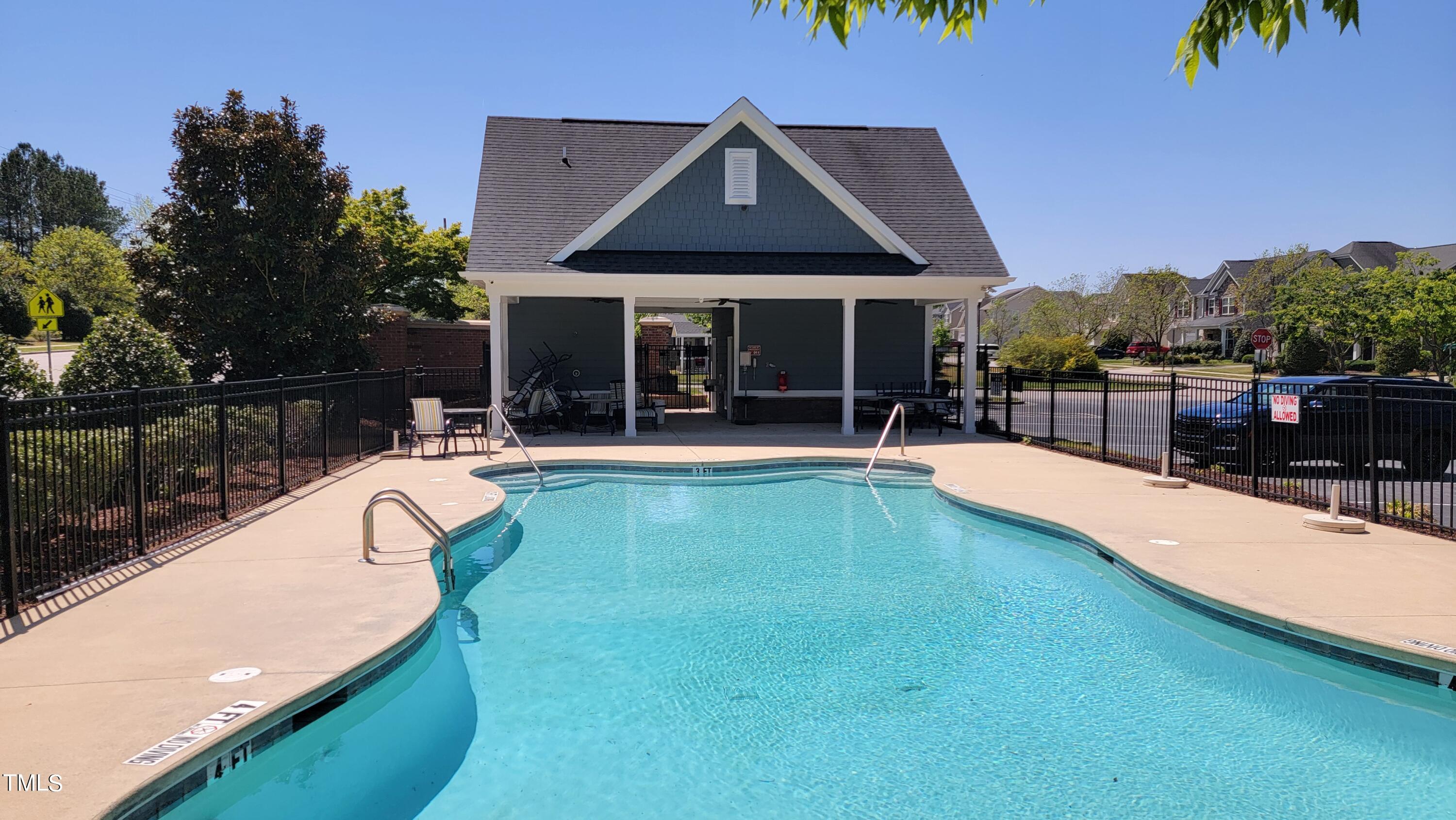 330 Hope Valley Road Knightdale, NC 27545 - Photo 36 of 41 a swimming pool view with a outdoor seating