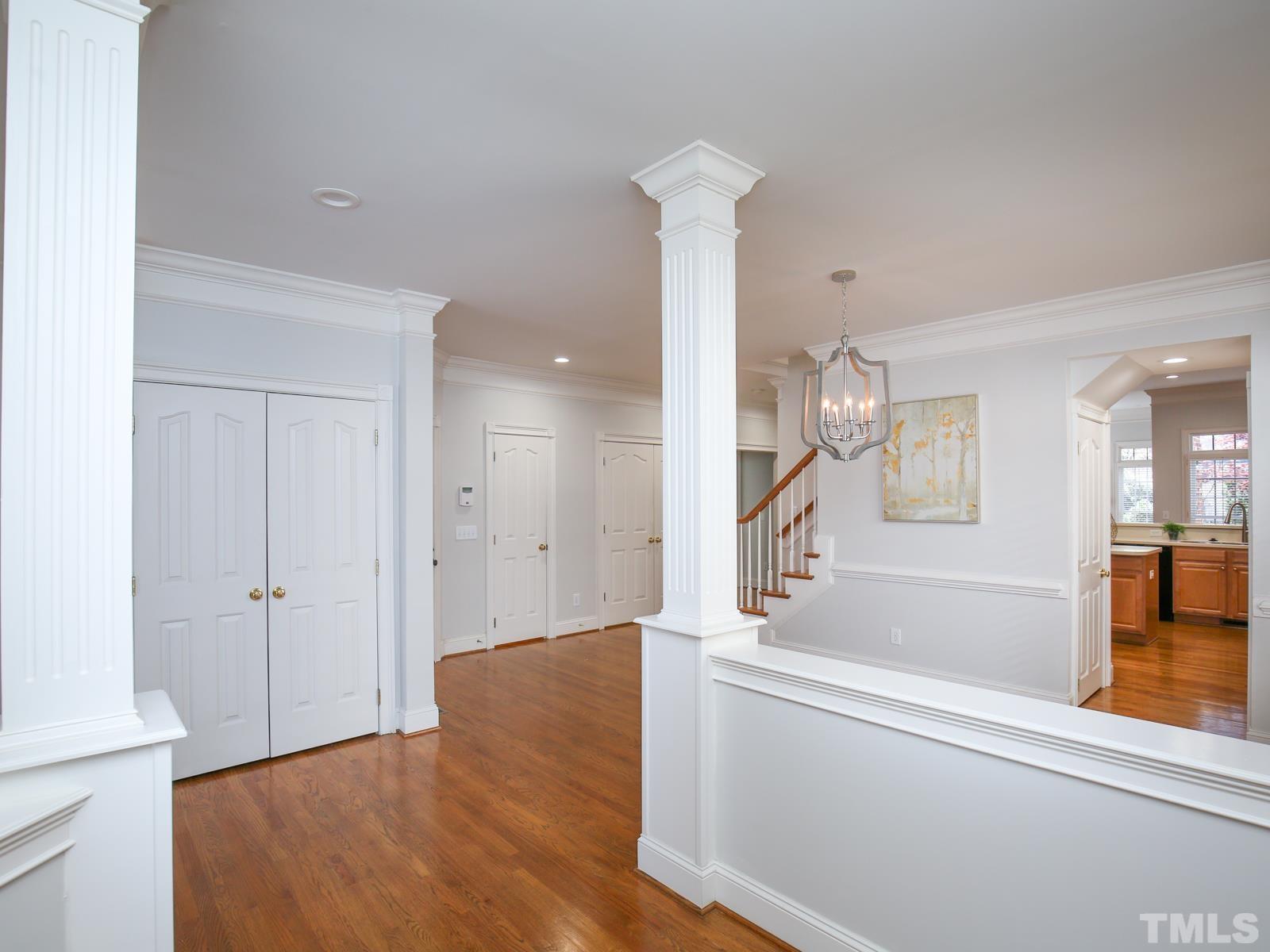 3905 Bentley Meadow Lane Raleigh, NC 27612 - Photo 3 of 40 a bathroom with a sink and a mirror