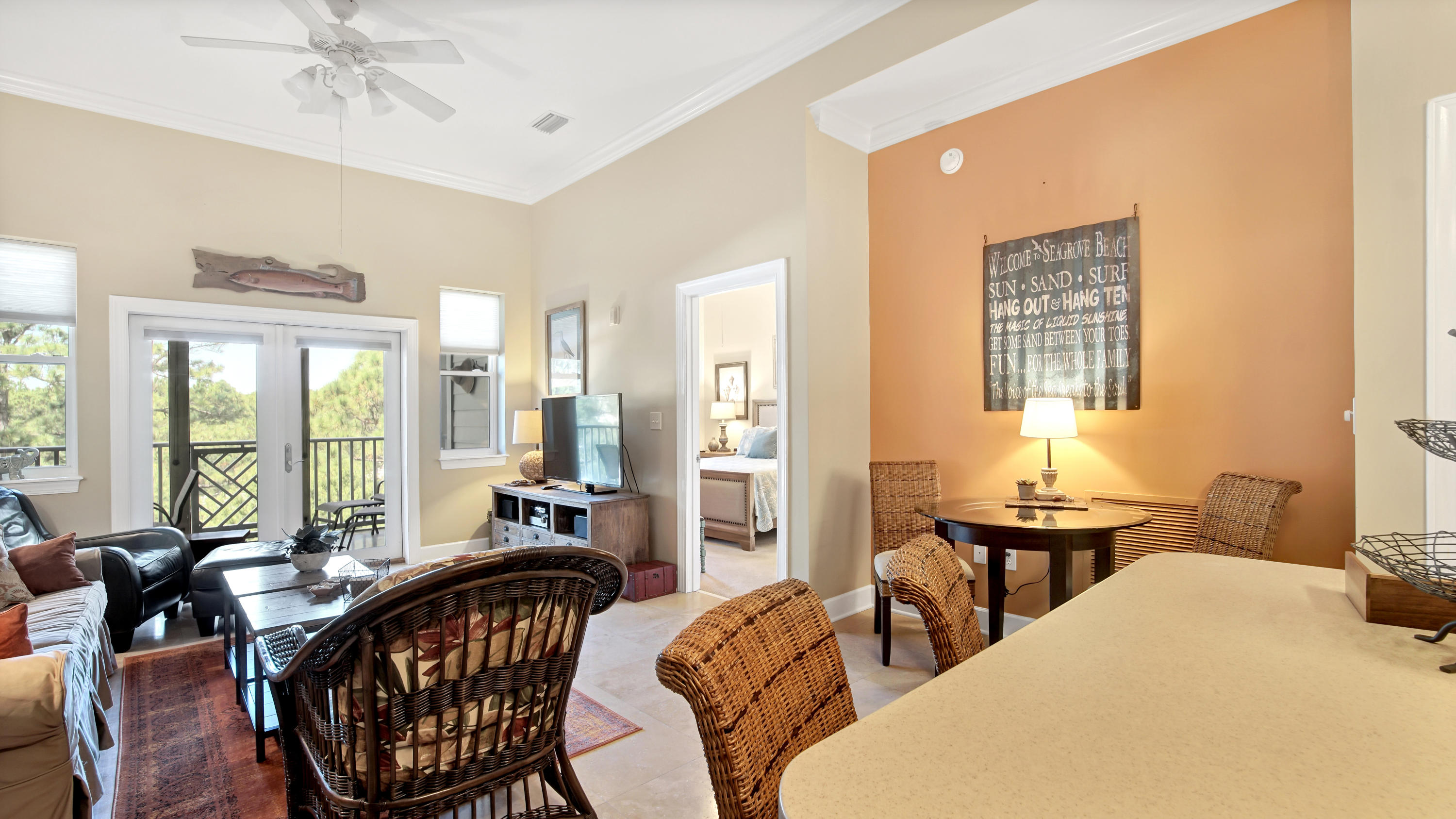 231 Somerset Bridge Road, Unit 1404 Santa Rosa Beach, FL 32459 - Photo 14 of 40 a view of a livingroom with furniture window and outside view