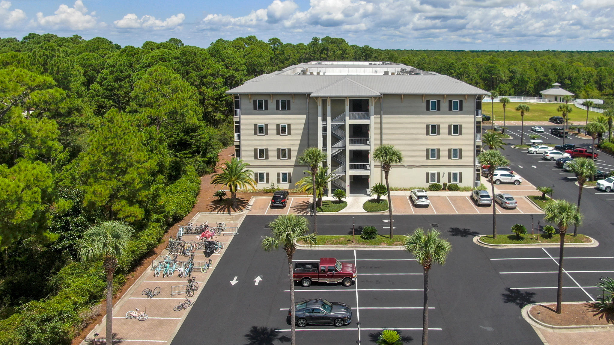 231 Somerset Bridge Road, Unit 1404 Santa Rosa Beach, FL 32459 - Photo 3 of 40 an aerial view of a house with garden space and street view