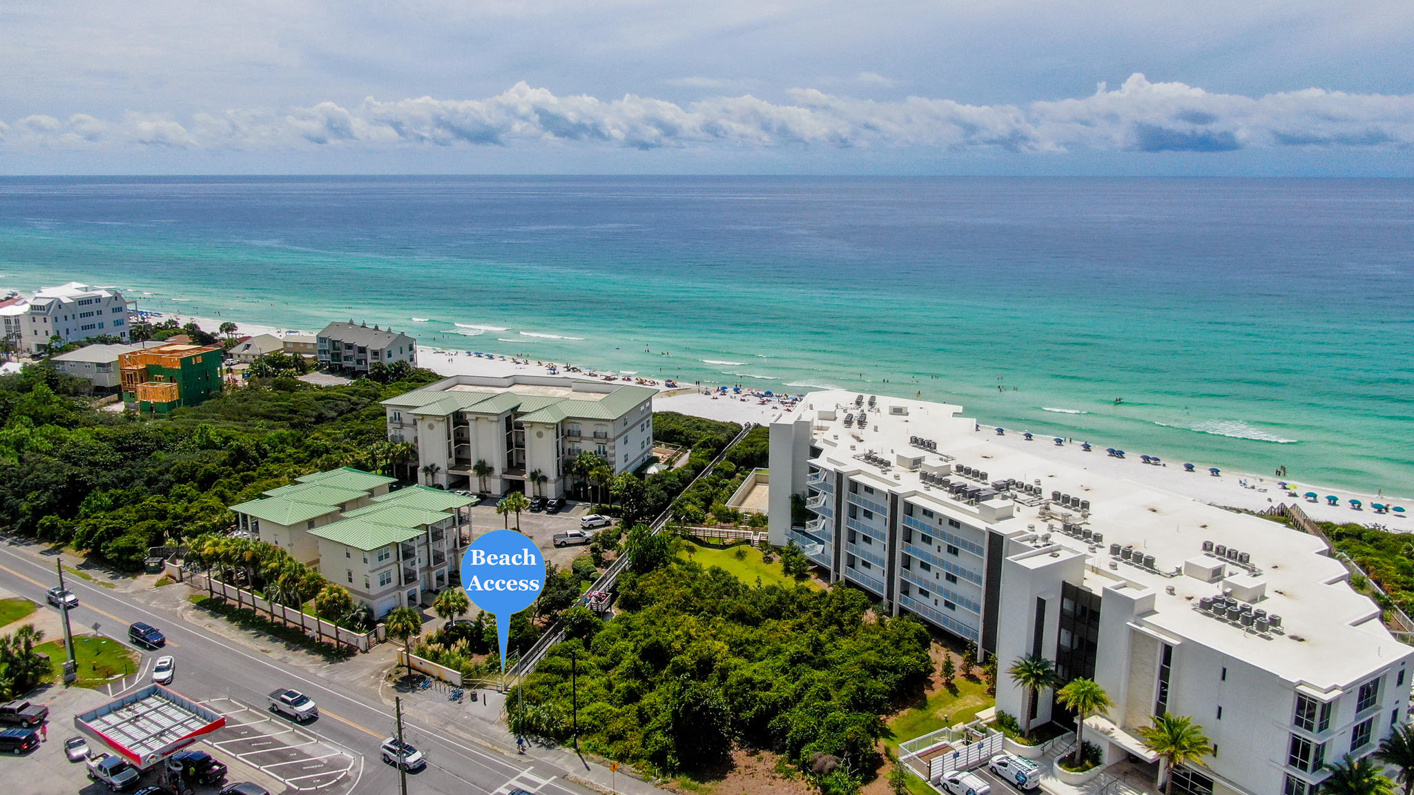 231 Somerset Bridge Road, Unit 1404 Santa Rosa Beach, FL 32459 - Photo 33 of 40 a view of a city with an ocean