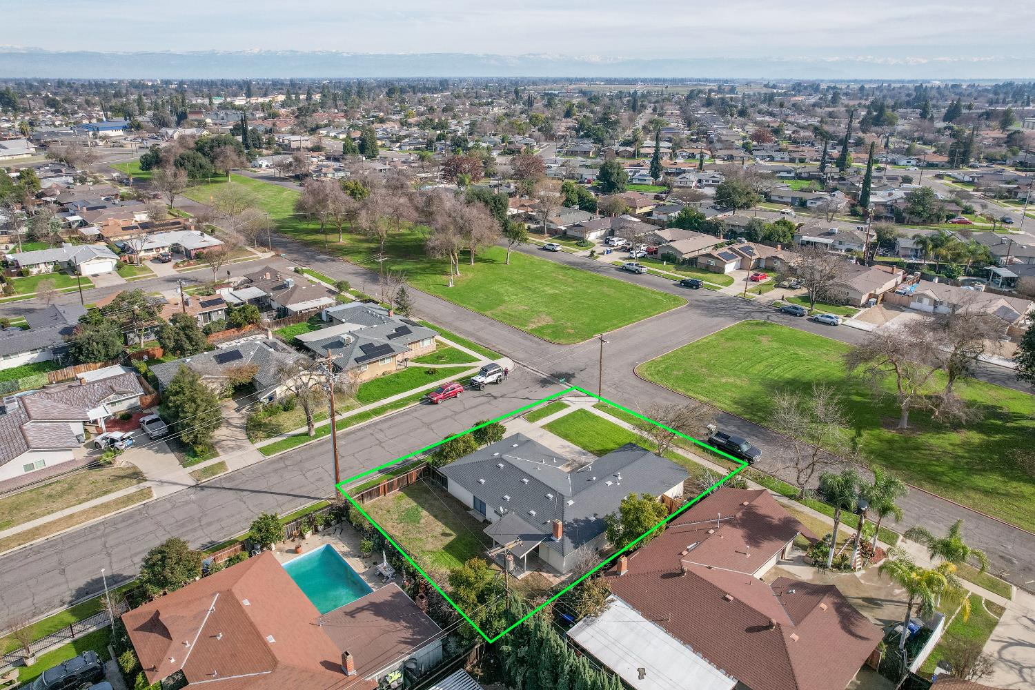 3955 North Tollhouse Road Fresno, CA 93726 - Photo 2 of 17 an aerial view of a city