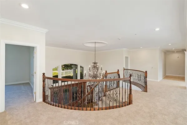a view of a livingroom with furniture