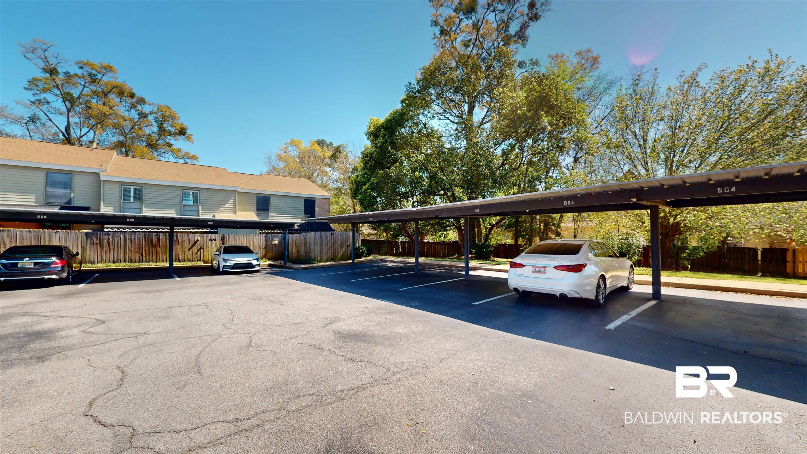2901 Grant Street, Unit 902 Mobile, AL 36606 - Photo 30 of 35 View of covered parking lot