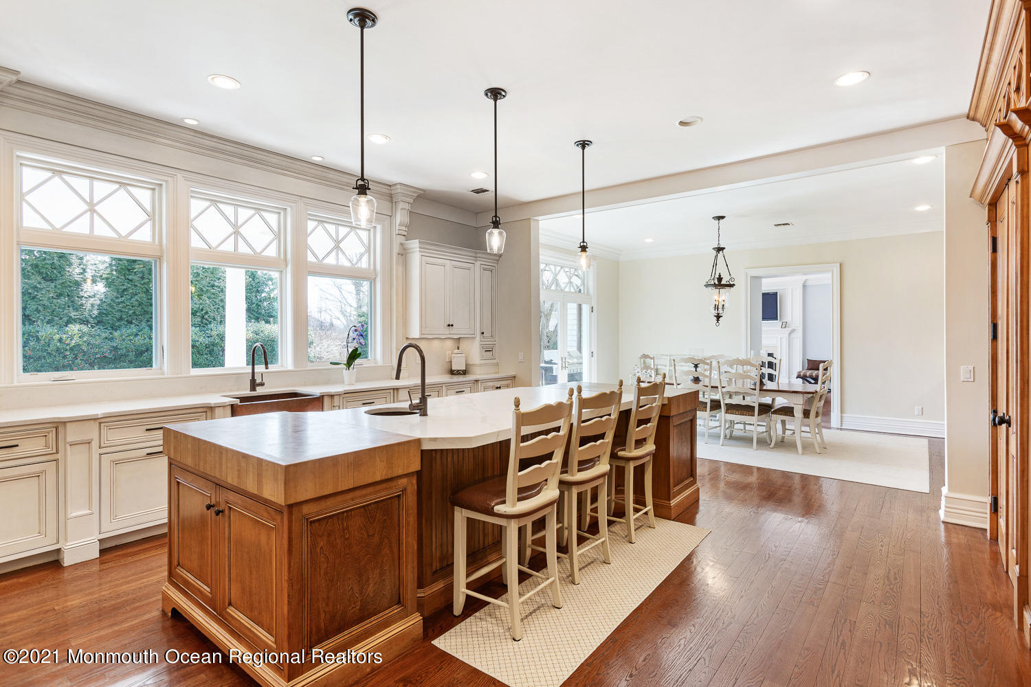 2 Harbor Drive Rumson, NJ 07760 - Photo 16 of 50 a large kitchen with lots of counter space and sink