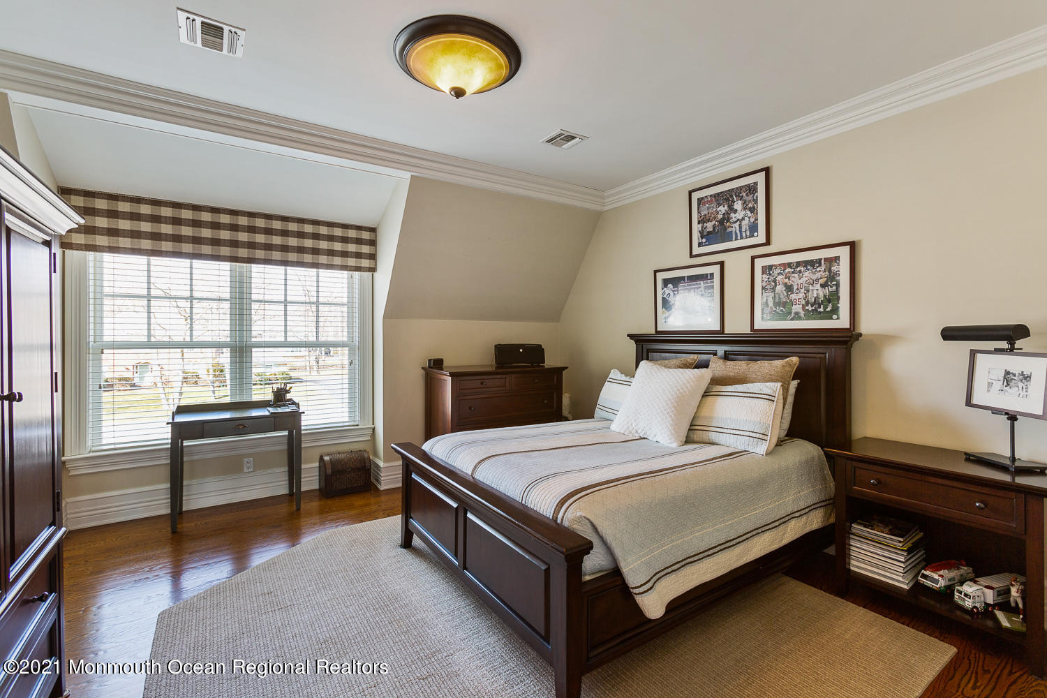 2 Harbor Drive Rumson, NJ 07760 - Photo 22 of 50 a bedroom with a bed and a large window