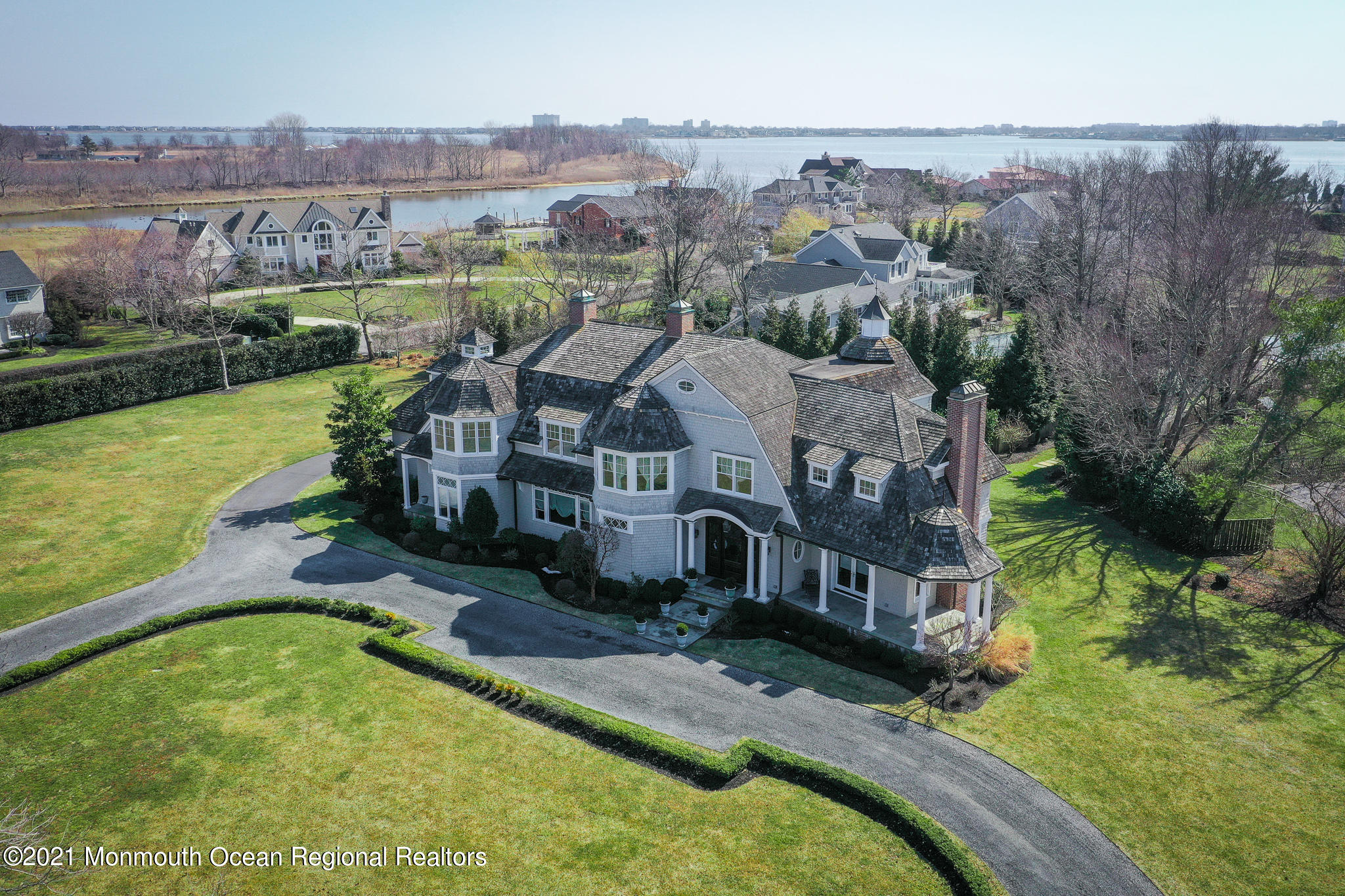 2 Harbor Drive Rumson, NJ 07760 - Photo 46 of 50 an aerial view of a house