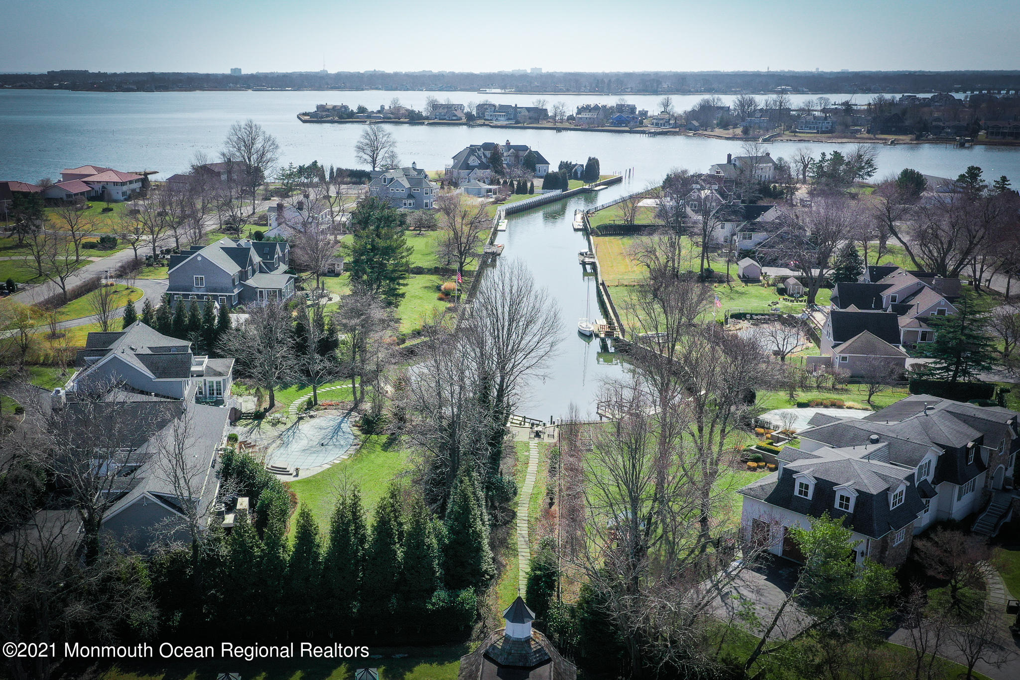 2 Harbor Drive Rumson, NJ 07760 - Photo 48 of 50 a view of a lake in middle of the