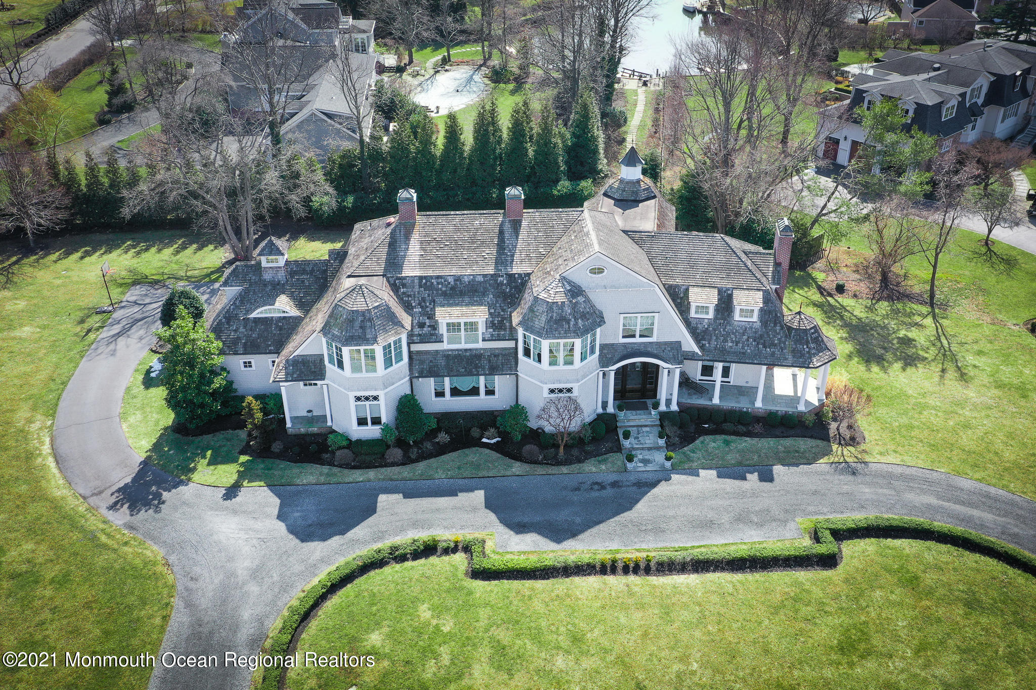 2 Harbor Drive Rumson, NJ 07760 - Photo 49 of 50 an aerial view of a house