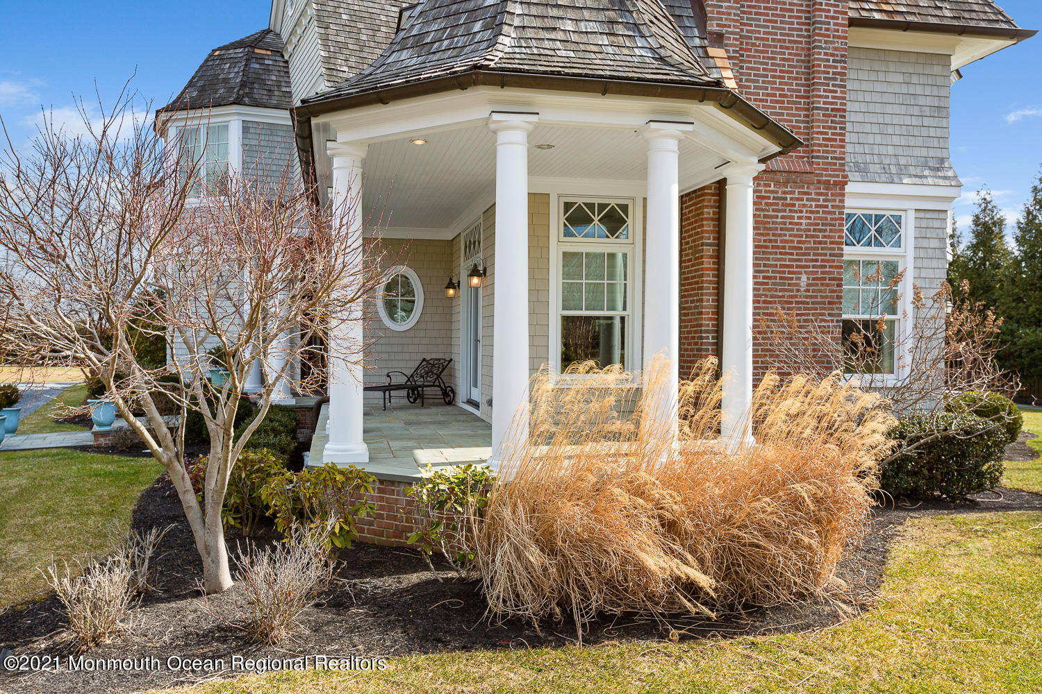 2 Harbor Drive Rumson, NJ 07760 - Photo 6 of 50 a front view of a house with garden