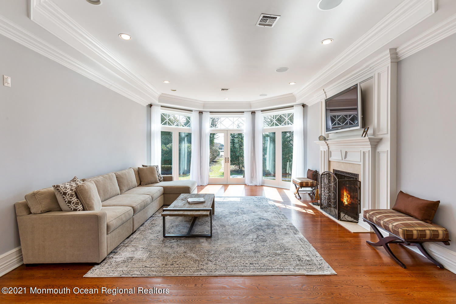 2 Harbor Drive Rumson, NJ 07760 - Photo 8 of 50 a living room with furniture fireplace and window