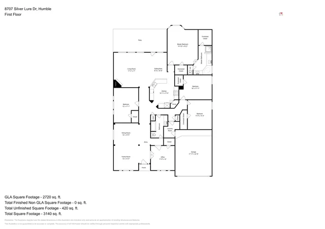 $2,600 | 8707 Silver Lure Drive, Humble, TX 77346