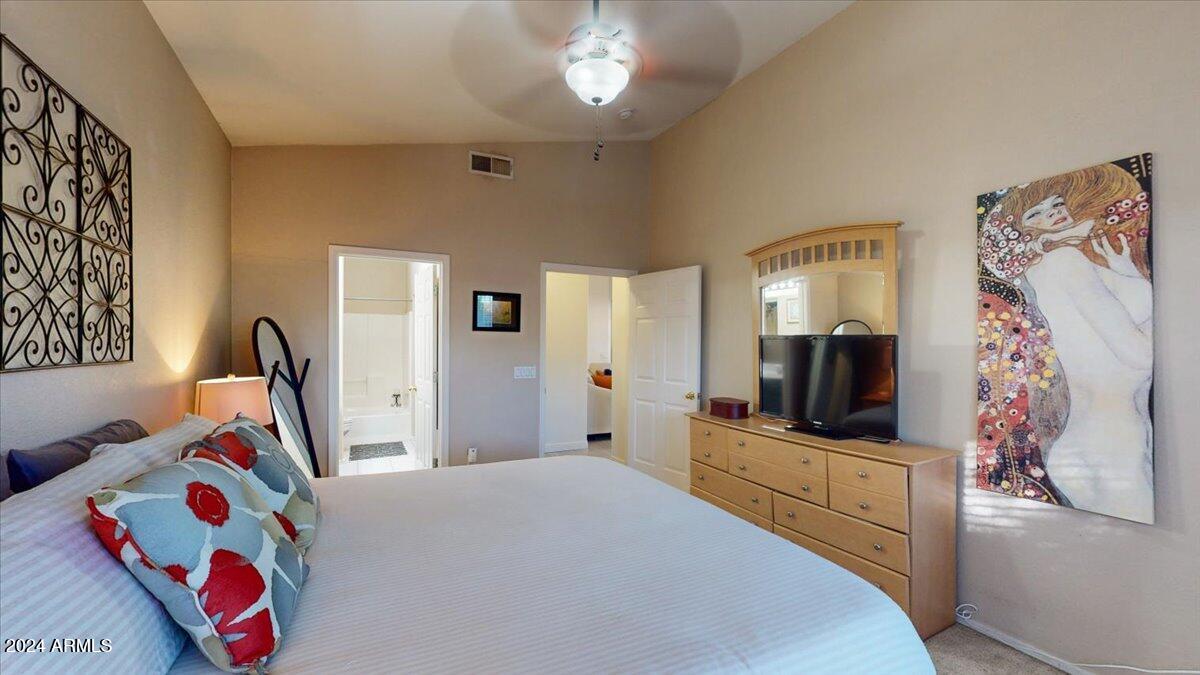 631 West Colt Road Chandler, AZ 85225 - Photo 25 of 56 Primary Bedroom Looking to Bathroom