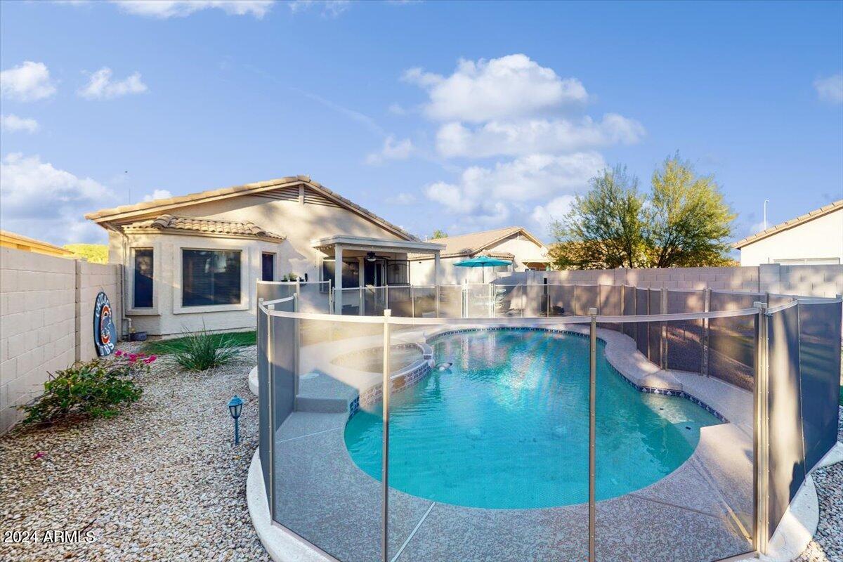 631 West Colt Road Chandler, AZ 85225 - Photo 36 of 56 Pool & Back of House