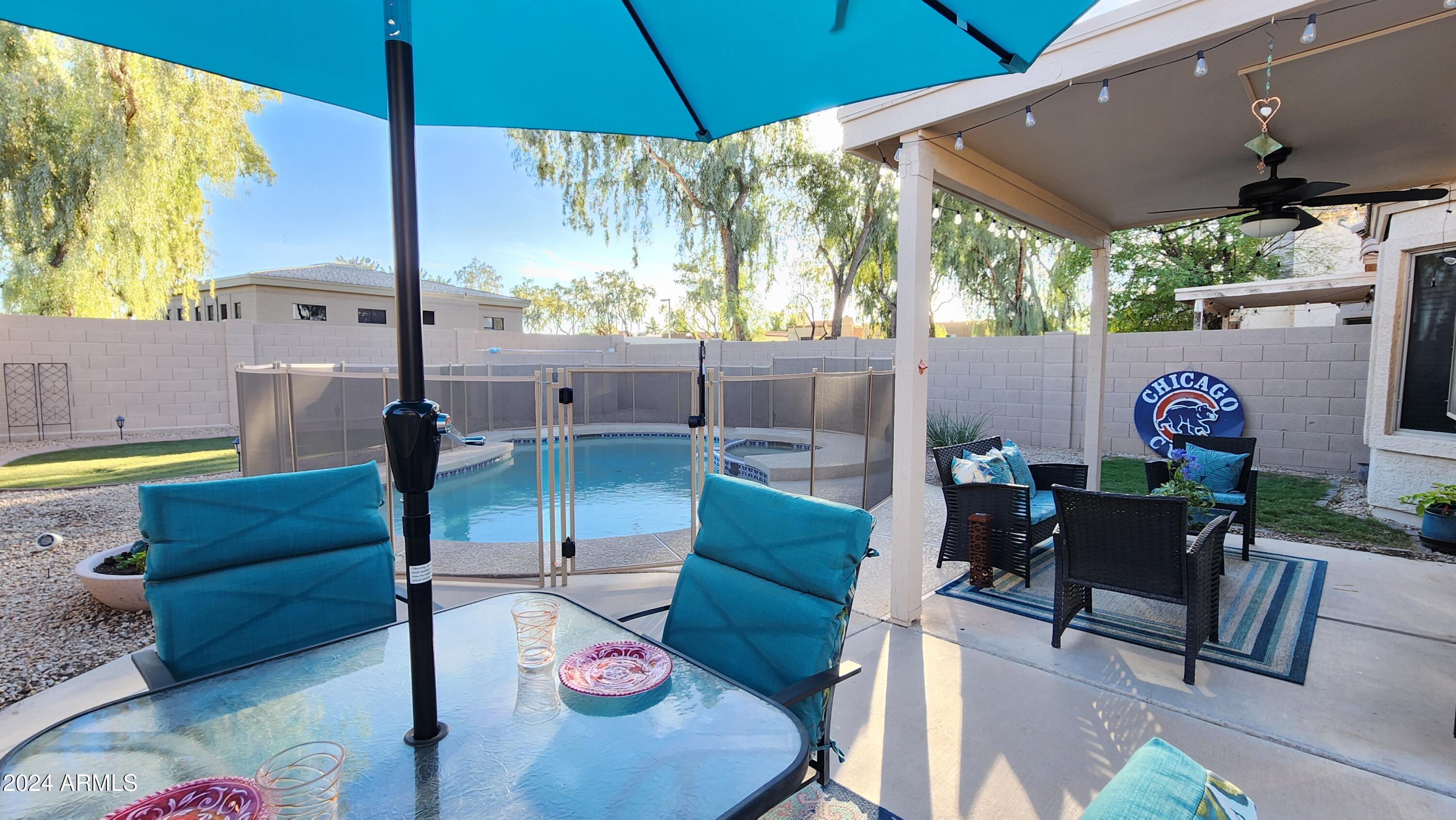 631 West Colt Road Chandler, AZ 85225 - Photo 39 of 56 Relaxing Backyard