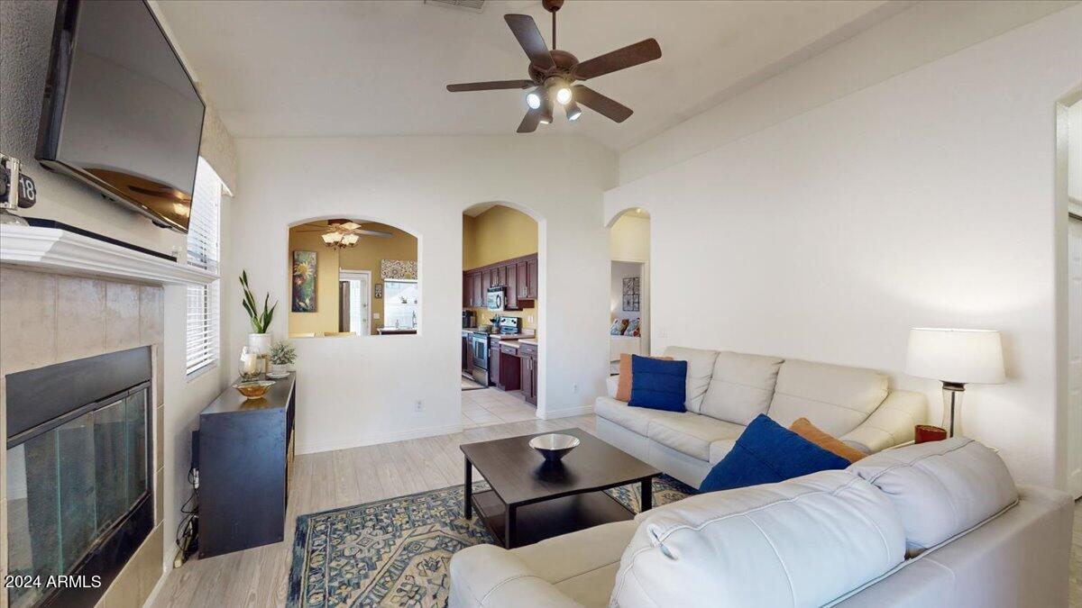 631 West Colt Road Chandler, AZ 85225 - Photo 4 of 56 Kitchen View From Living Room