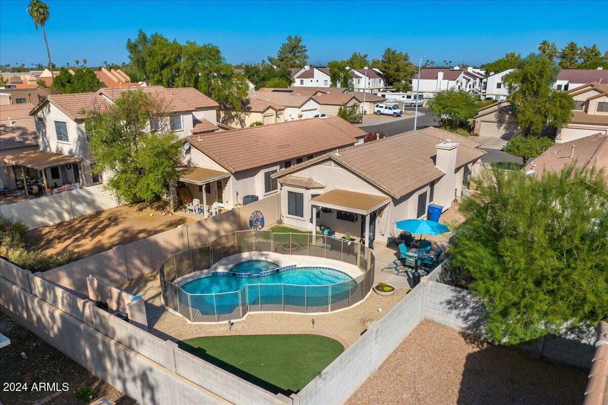 631 West Colt Road Chandler, AZ 85225 - Photo 45 of 56 Aerial View Backyard