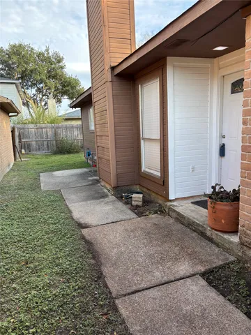 a front view of a house having yard